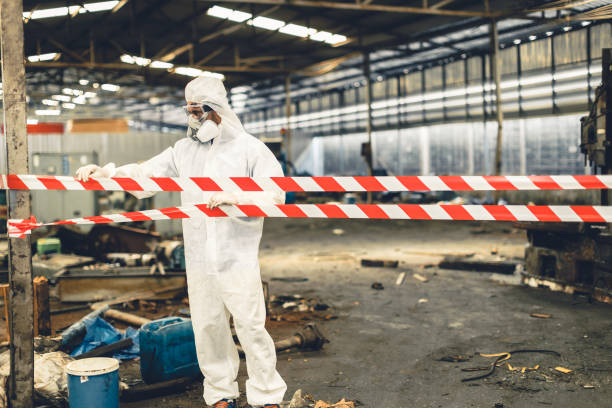 Professional Trauma Scene Cleanup technician working in Canal Point, FL